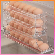 [Kloware2] Egg Dispenser Auto Storage Container Egg Holder for Refrigerator for Countertop Refrigerator Fridge Door
