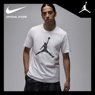 Jordan Dri-FIT Mens Sport T-Shirt - White จอร์แดน เสื้อยืดกีฬา สำหรับผู้ชาย - สีขาว