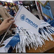 Custom hand flag custom straw flag