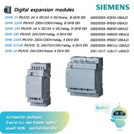 อุปกรณ์เสริม การ์ดเสริม โมดูลขยาย รหัสสินค้า 6ED1055 SIEMENS LOGO! Digital Expansion Modules DM8 DM1