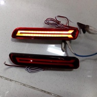 Lampu Refkektor bumper mobil Suzuki ERTIGA running
