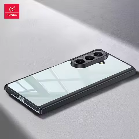 Xundd For Samsung Galaxy Z Fold 7 Case with Automatic Rebound Hinge Haft Back Shell For Galaxy Z Fol