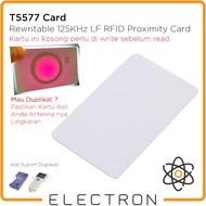 T5577 RFID Card 125 kHz Rewritable Writable Duplicate Clone Copy Duplicate Card