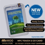 Touch N Go Card Enhanced NFC Ready To Use. Available In RM30/RM60/RM100 Value.