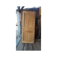 pintu kayu ulin + kusen ulin kalimantan