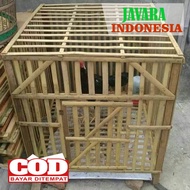 Kandang ayam dari bambu bongkar pasang KANDANG LIPAT KANDANG MERPATI