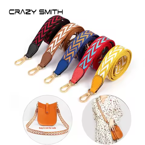 CRAZYSMITH Canvas Bag Strap For Hermes Evelynn Handbags Shoulder Strap Replacement Retrofit Extensio