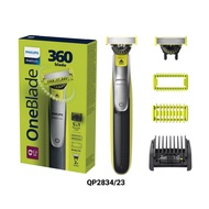 Philips Norelco OneBlade 360 Face + Body Trimmer and Body Hair Trimmer Kit 5in1 Adjustable Comb QP28