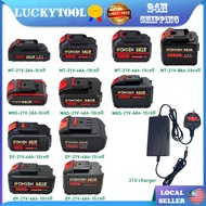 24H IFOSNEN Cordless Drill Battery Rechargeable 21V Lithium Li-Ion Battery/Angle Grinder/Electric wr