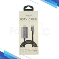Yesido HDMI Adapter Cable Type-C to HDMI Video Cable 4K Ultra HD Cable Length 2m Projection Conversi