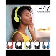 P47 Wireless Bluetooth Headphones Headset P47 Fon Kepala Bluetooth Without Wayer Bluetooth 4.1 Bass 