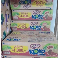 [1 box contains 24 pcs] Okky Jelly Lychee Drinkkoko Cup 145 ML