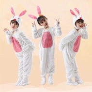 Children's Animal Costume Bunny Performance Costume Tortoise Rabbit Racing Bunny Good Costume Kiss B