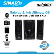 SALPIDO G6 CORE 2.1 MULTIMEDIA SOUND SYSTEM SPEAKER *READY STOCK*