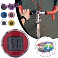 ATAYLOR Car Clock, Mini ABS Motorcycle Electronic Watch, Electronic Clock Simple Mute Electronic Hom