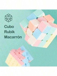 Macaron color cubo de Rubik cubos magico 2x2/3x3/4x4 gan profesional juguetes antiestres educativos para niños