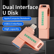 Samsung OTG USB Flash Drive 256GB 1TB Memory Stick for iPhone14/13/12/11/X/8/7/6 iPad PC