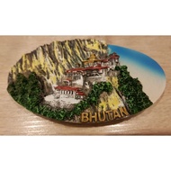 Fridge Magnet Bhutan Three-Dimensional