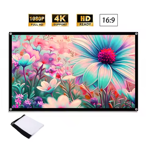72 inch -120 inch outdoor high-definition home movie projection screen, suitable for use in cinemas,