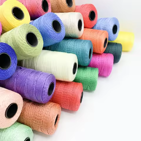 1PC 1.5mm 200m Colored Polypropylene Yarn Cord Crochet Yarn Art Cord Yarn Knitting Cord Crafts DTY f