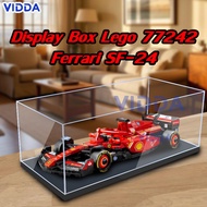 【Ship From SG】Transparent Storage Box Acrylic Display Box For Lego 77242 Display Case Dust Cover