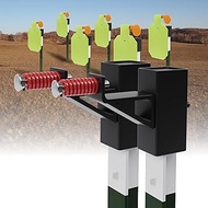 T-Post Targets Hanger for Shooting AR500, Durable T-Post Steel Target Hanger, T-Post Target Brackets