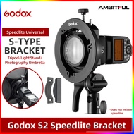 Godox S2 Bowens Giá Đỡ Gắn Đèn Flash Loại S Cho Godox V1 V860II AD200 AD400PRO Đèn Flash Speedlite S