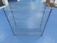 倉庫鍍鉻貨架定製不鏽鋼帶輪移動置物架家用防靜電物料架展示架子
