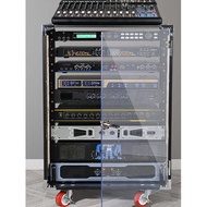 10U Simple Cabinet Audio Equipment Cabinet Power Amplifier Cabinet 12U Aviation Box Rack Chassis 16U