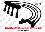 K-Wire TOYOTA CORONA 2.0L 16V Inj 3S-FE 88