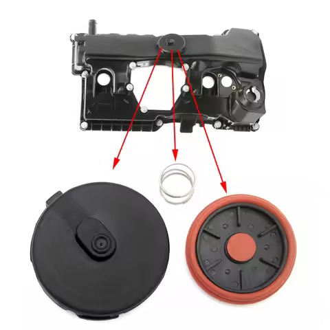 Crankcase Ventilation Valve Cover Diaphragm Membrane Seal For BMW E81 E88 E90 E91 E60 X1 E83 X3 E84 
