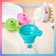 Portable FOLDING SILICONE FUNNEL / SILICONE WATER FUNNEL / MULTIPURPOSE OIL FUNNEL SILICONE FUNNEL