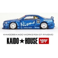 MINI GT Nissan Skyline GT-R [R34] Nismo Kaido House Works SALEV3