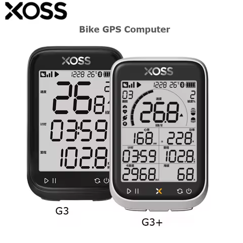XOSS G3/G3+ Bike GPS Computer Highway Bike Speed Odometer Mountain Bike Intelligent Speedometer Ridi