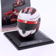 F1 Helmet Model 1: 5 Spark Laconing 2007 Helmet Ferrari F2007 Laconing WDC World Championship Helmet
