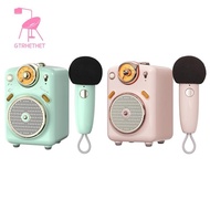 Divoom Fairy-OK Portable Bluetooth Speaker with Microphone Karaoke Function with Voice Change, FM Radio