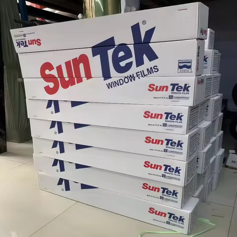 Suntek Premium Series 5% VLT Nano Ceramic Auto Window Film Deep Black Tint Total UV IRR 99% Heat Rej