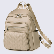 UNLIMIT.ID - Ransel Jotta | Tas Ransel Wanita Waterproof Bahan Nylon Warna Hitam Khaki Model Terbaru
