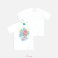 DADDY | Hard Of Rose Oversize T-shirt เสื้อยืด oversize สีขาว สุดน่ารัก