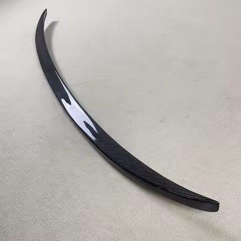 FOR BMW X3 G01 IX3 G08 high-quality carbon fiber FRP Gloss Black P style rear spoiler tail wing trun