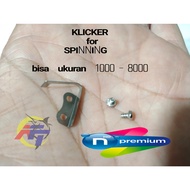 KICKER CLICKER SOUND DRAG SPINNING