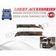 NISSAN CW520/CD45/CD48 DOOR VISOR SET CHROME