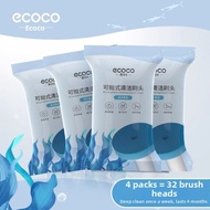 ecoco | Disposable Toilet Cleaning Brush Set