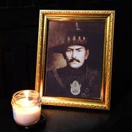 Picture Of Somdej Phra Chao Taksin Maharak With Frame Size 8x10 Inches