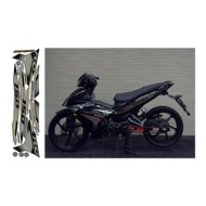 Removable decal car sticker exciter 150 car sticker rc exciter 150 model black gray yellow