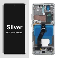 S21 Ultra AMOLEDหน้าจอลายนิ้วมือสําหรับSamsung Galaxy S21 Ultra 5G G998B G998B/DSจอแสดงผลLcd Touch S