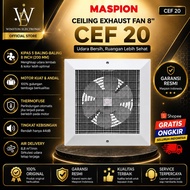 CEILING EXHAUST FAN MASPION CEF 20 EXHAUST FAN 8"/CEF20/CEF 20/CEF-20 ORIGINAL MASPION/ OFFICIAL WAR