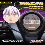 Gojo Satoru Anime Motif Transparent Speedometer Sticker Animie Transparent Sticker/ - SPD-GN