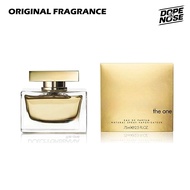 ORIGINAL FRAGRANCE DULCEY & GAIBANA THE ONE EDP 75ML TESTER FOR HER