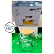 Br-384 Transparent Tea Pitcher Teapot 1000ml